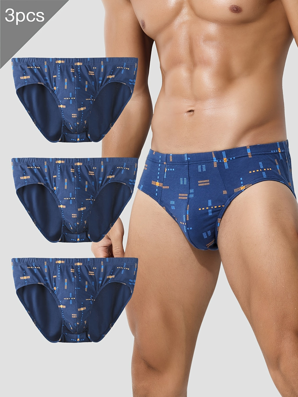 Slip de sport respirant microfibre homme — lot de 3, uni, du XS au XL