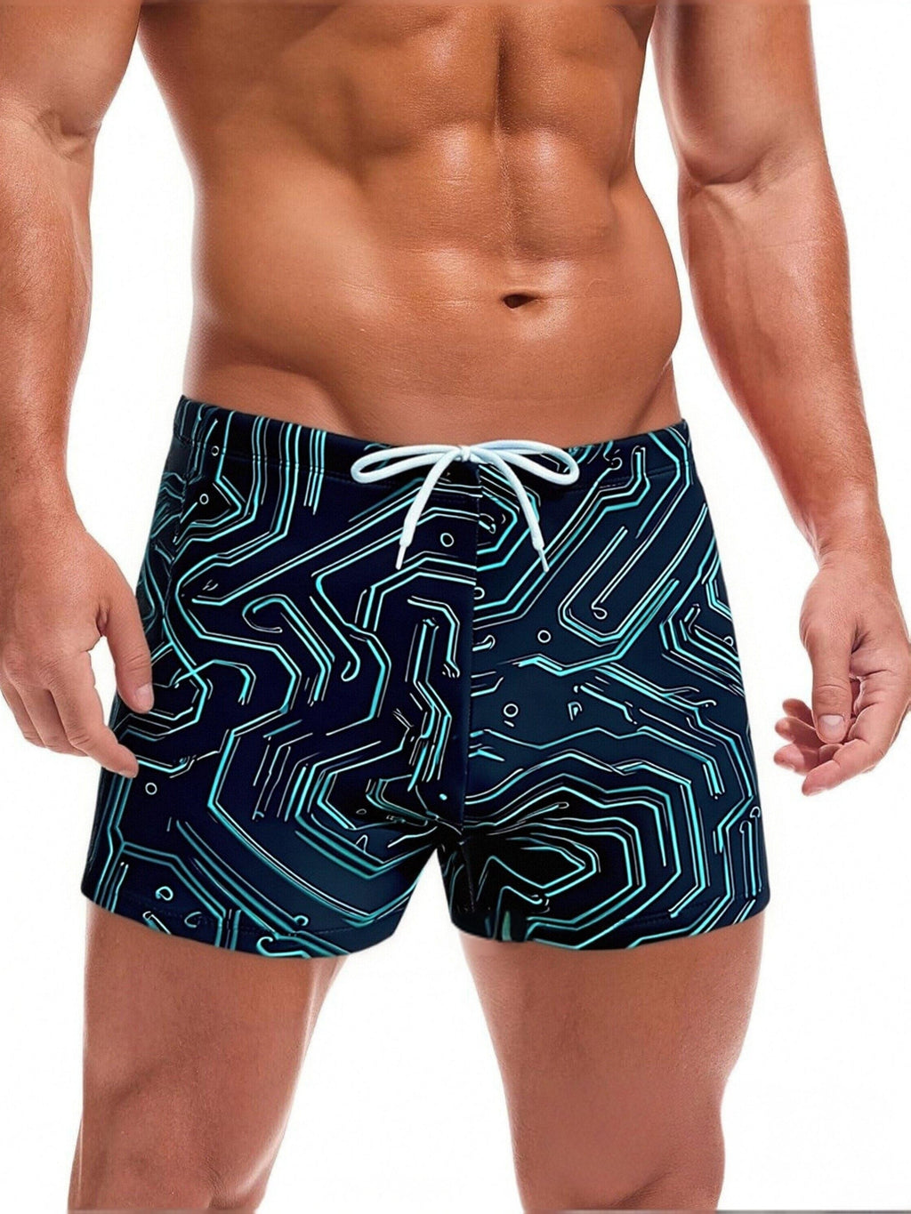 Boxer de sport microfibre homme, noir, noir, du S au XXL