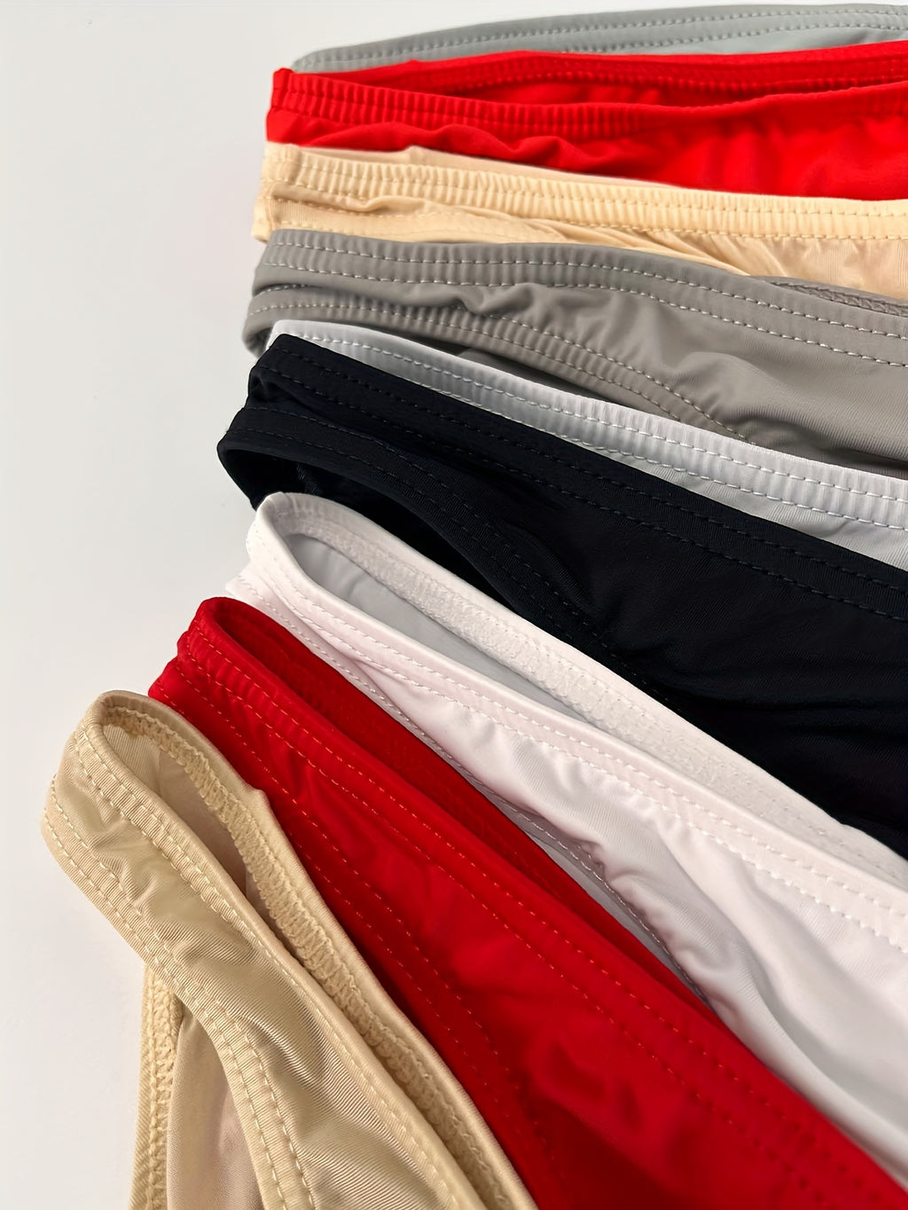 Slip de sport respirant microfibre homme — lot de 6, uni, du S au XXL
