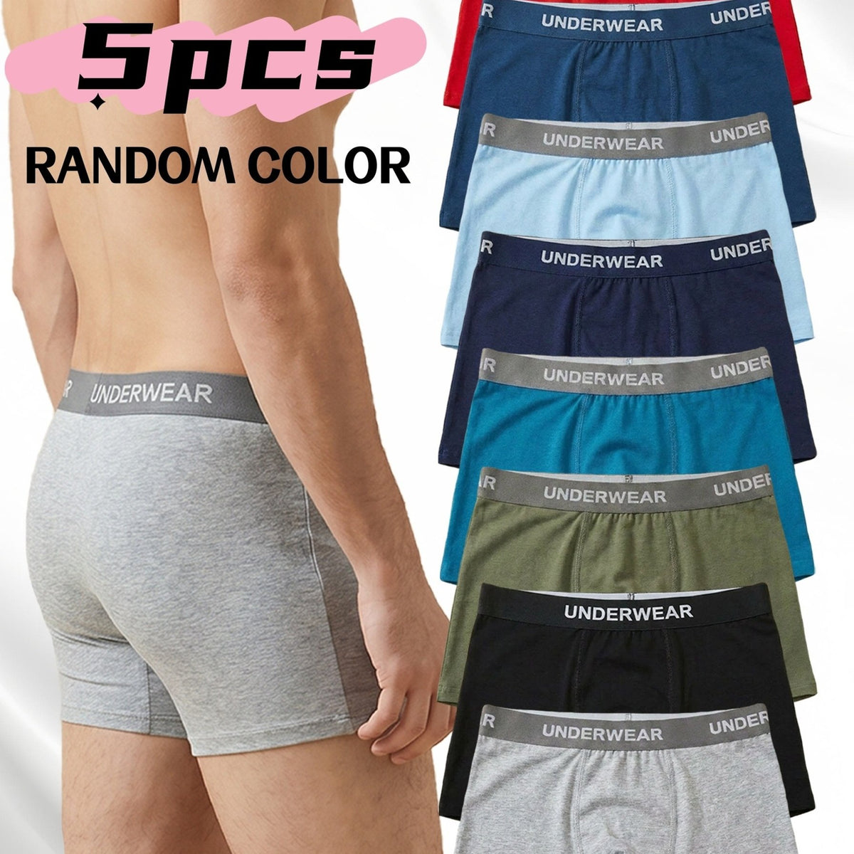 Lot de 5 pièces Roadom de couleur