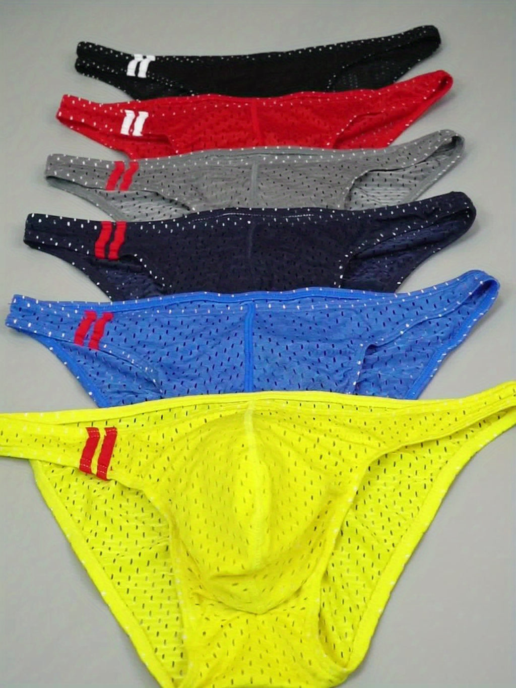 Slip extensible microfibre homme — lot de 6, 15 % d'élasthanne