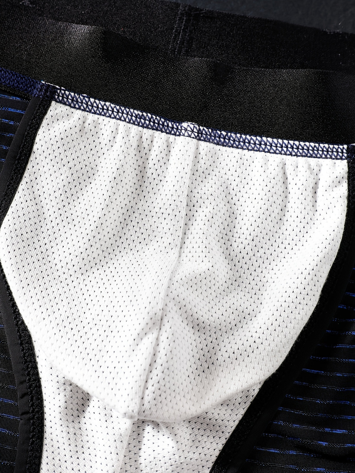 Slip de sport respirant microfibre homme — lot de 3, rayé, du XS au XL
