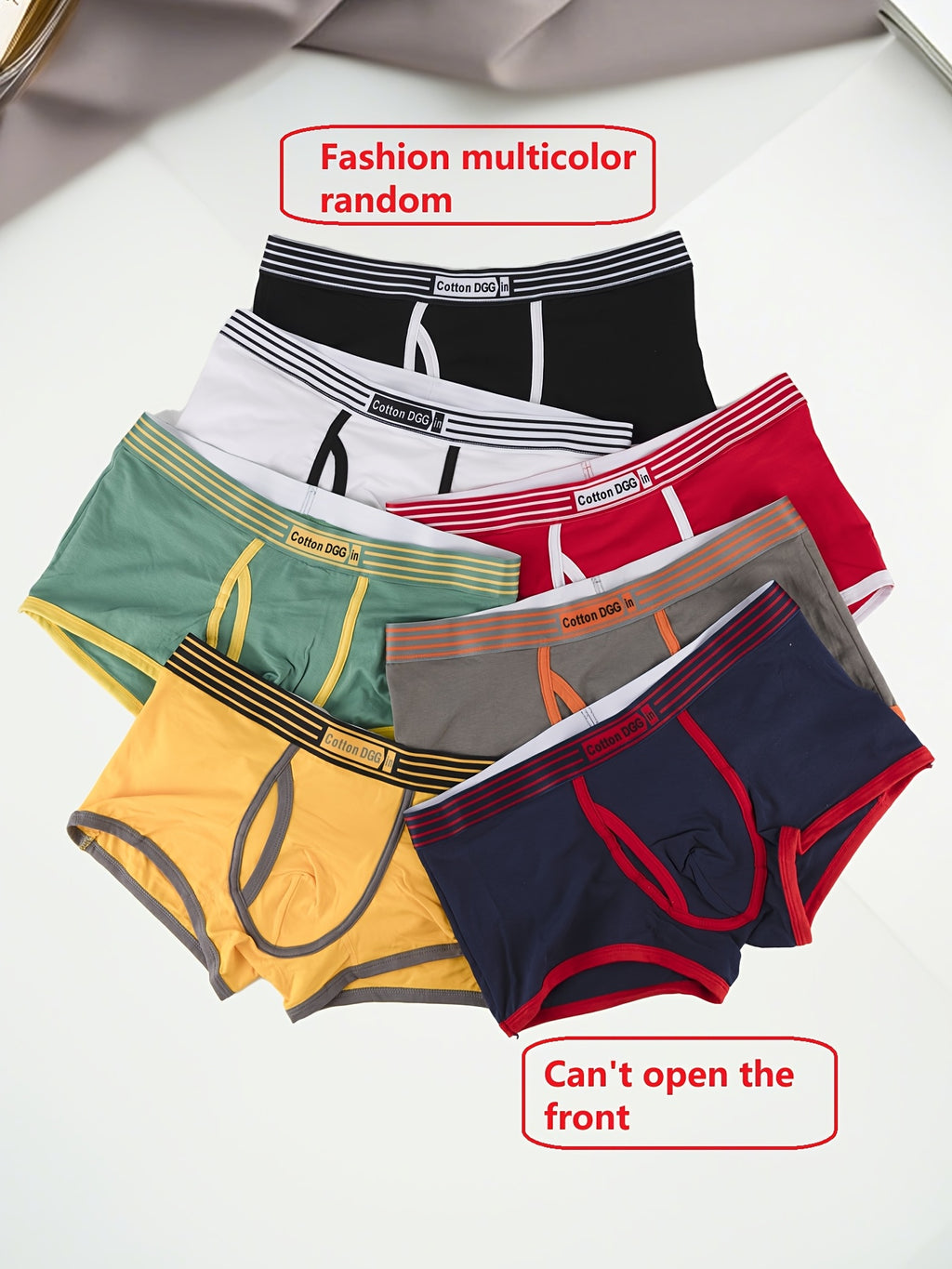 Boxer de sport respirant coton homme — lot de 6, du XS au XXL