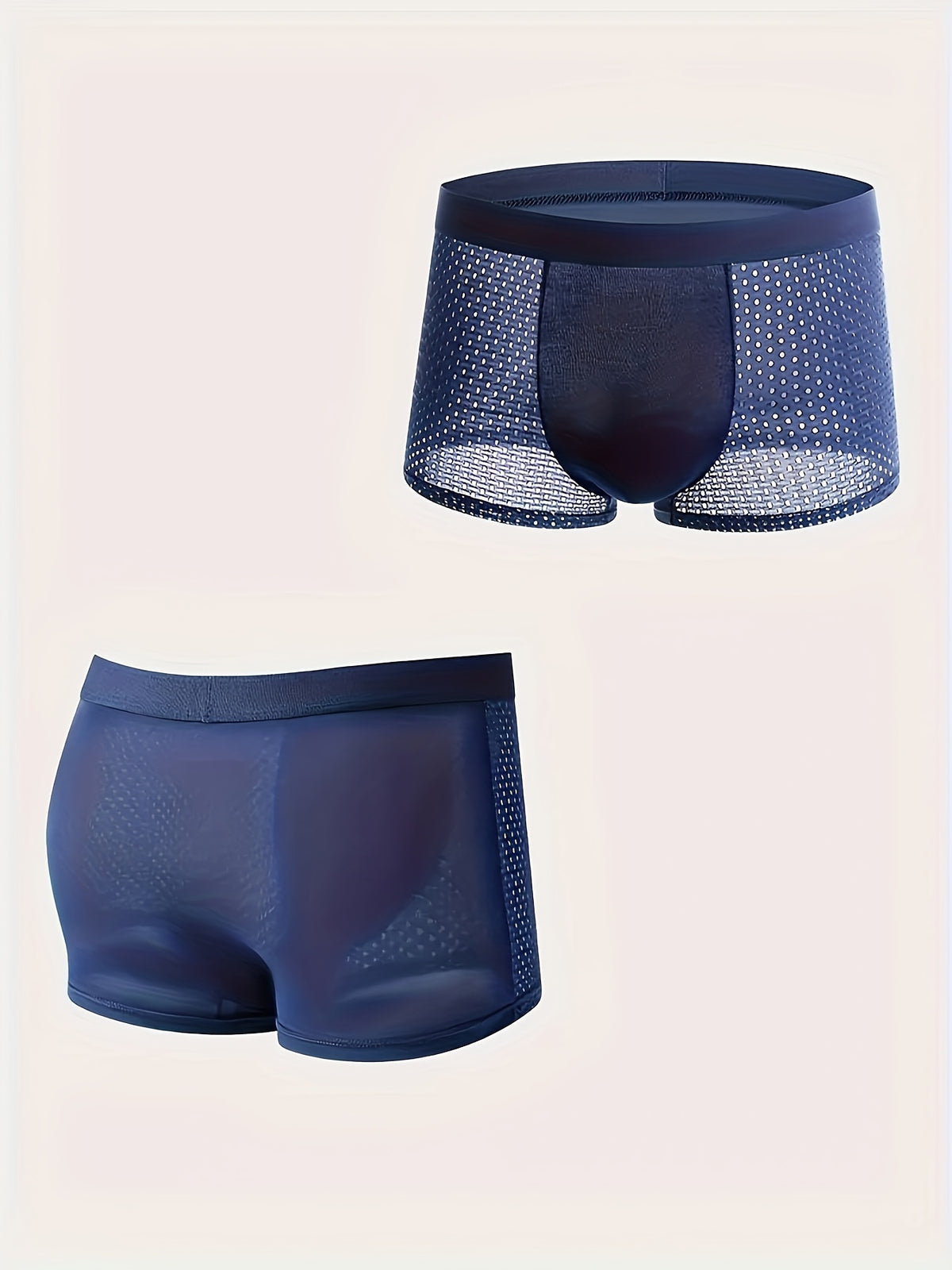 Boxer respirant microfibre homme — lot de 7, uni, du XS au XXL