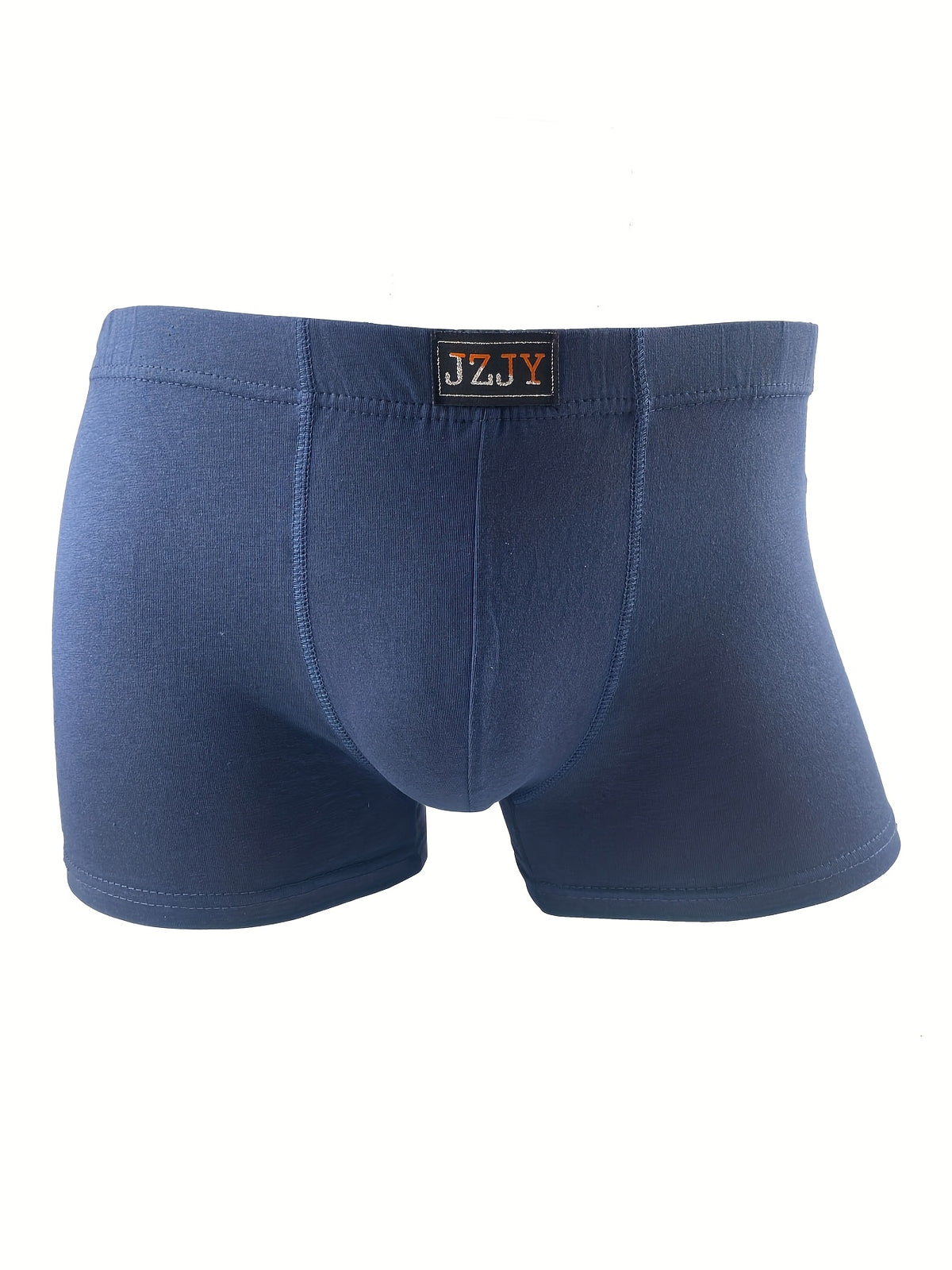 Boxer large de sport coton homme — lot de 5, uni, assortiment E