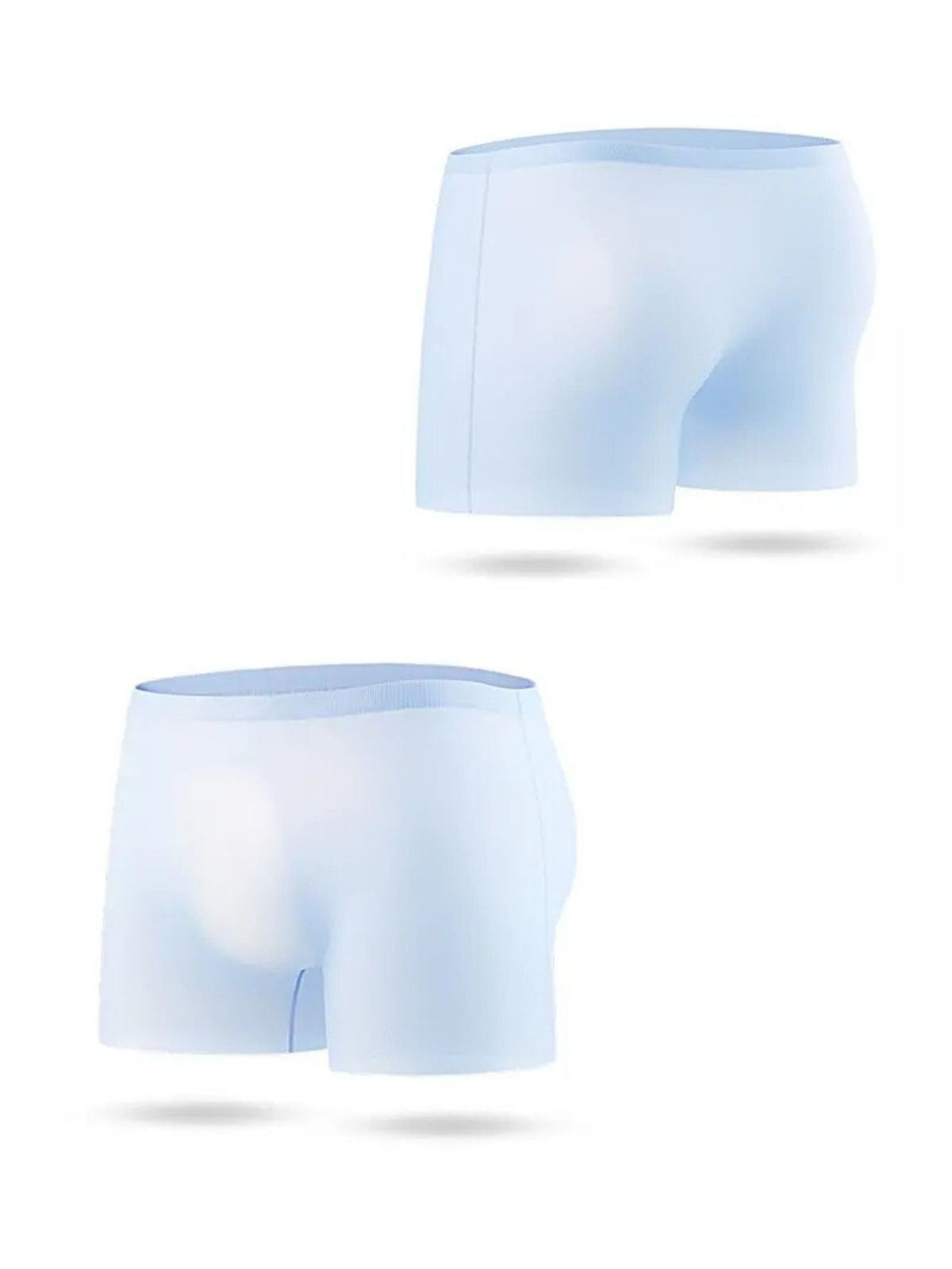 Boxer sans couture respirant microfibre homme — lot de 12, uni