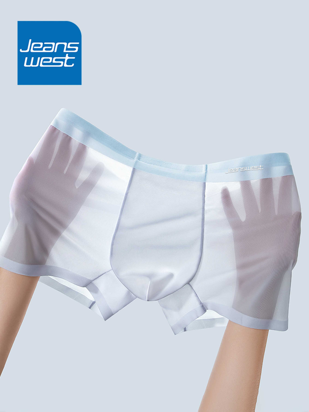 Boxer microfibre homme — lot de 4, uni, du S au XL