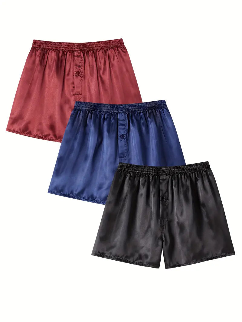 Boxer à boutons homme — lot de 6