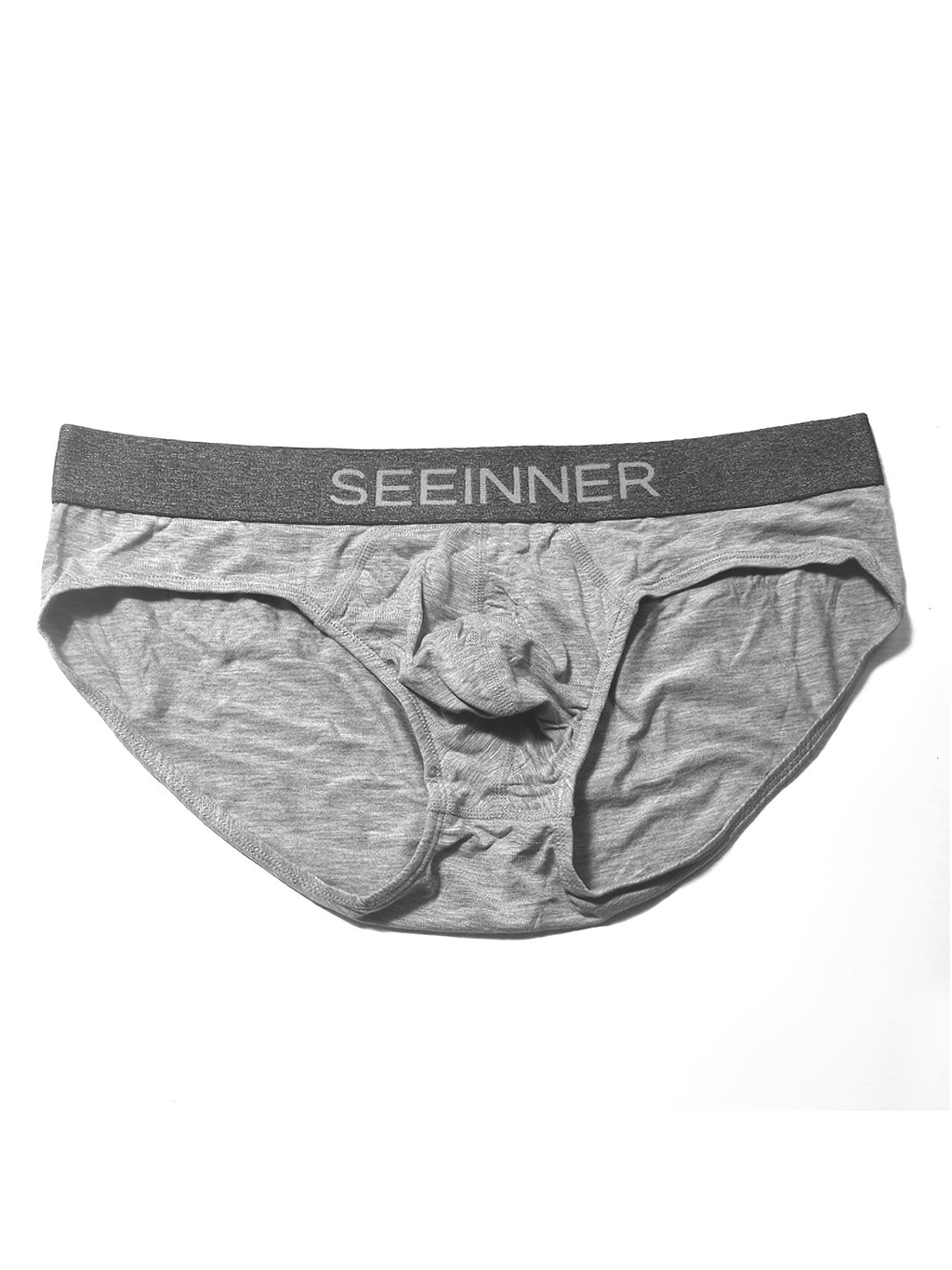 Slip taille basse respirant bambou homme — lot de 3, uni, assortiment E