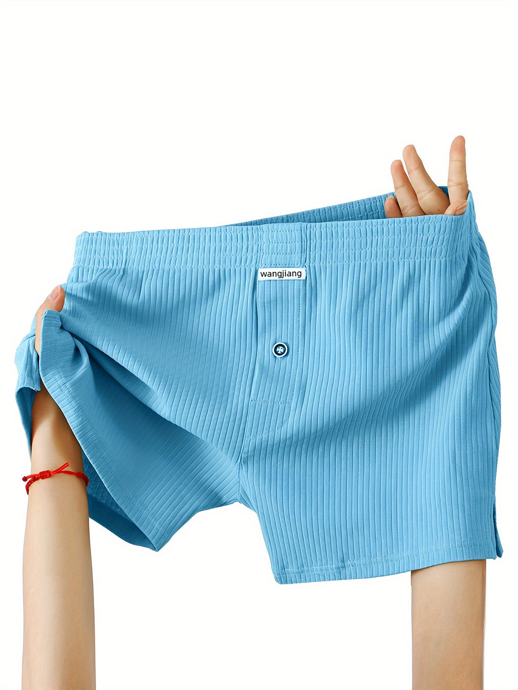 Boxer large respirant coton homme