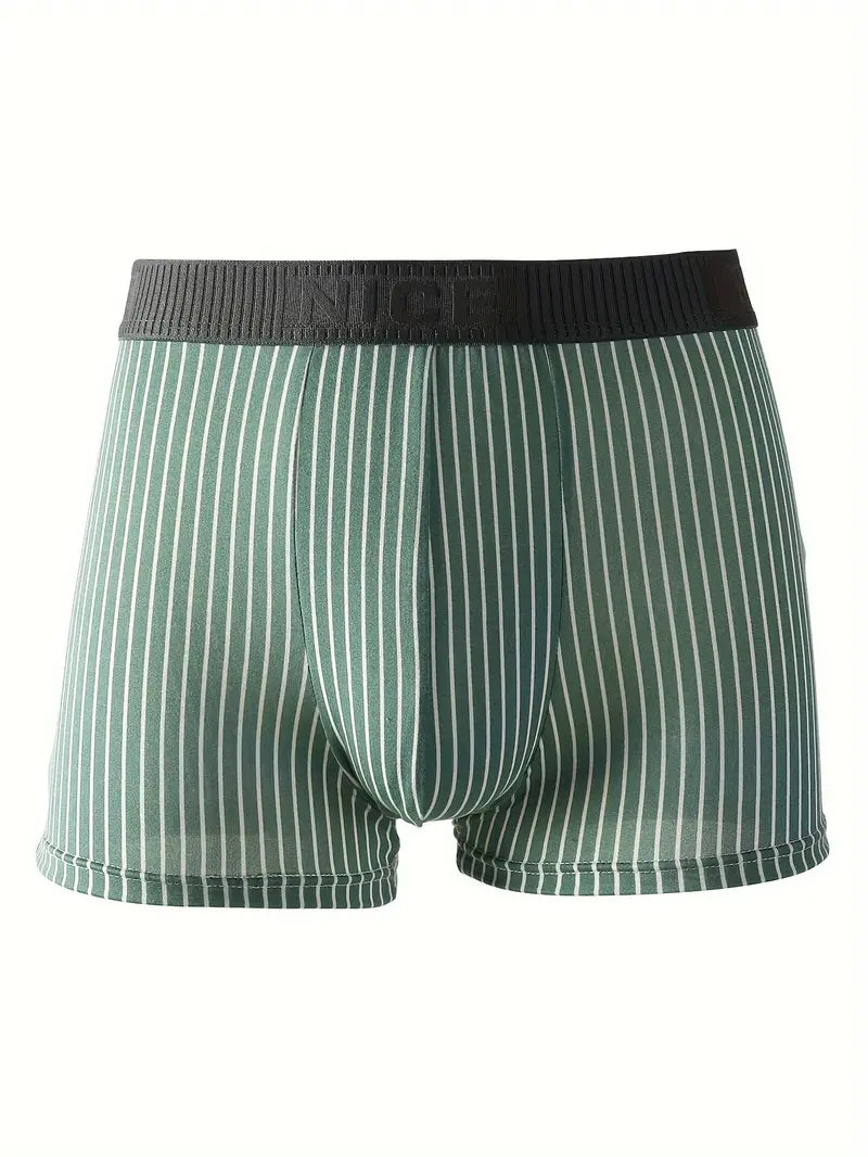 Boxer respirant homme — lot de 4, maille technique, coupe courte
