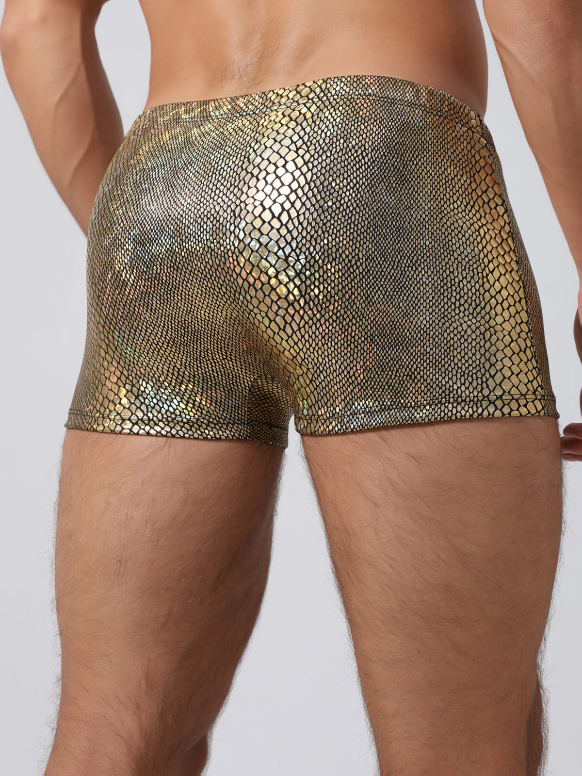 Boxer microfibre homme, 【doré】