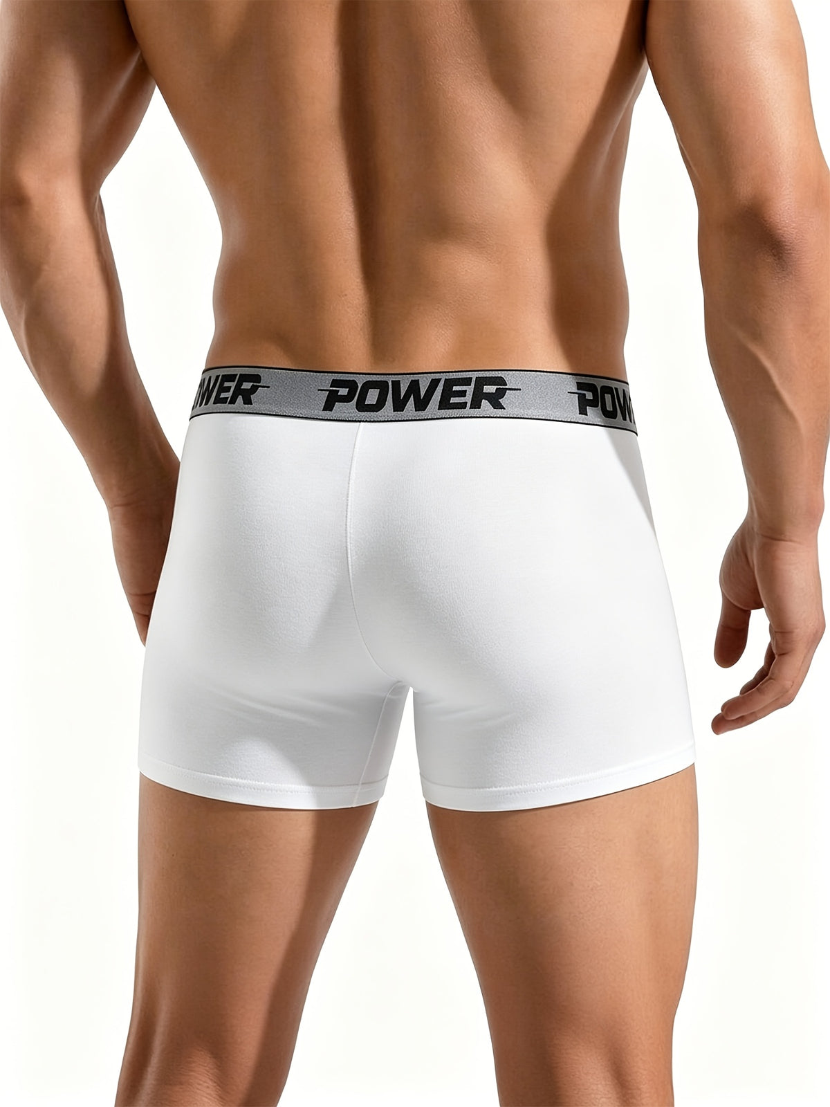 Boxer microfibre homme — lot de 5, uni, assortiment S