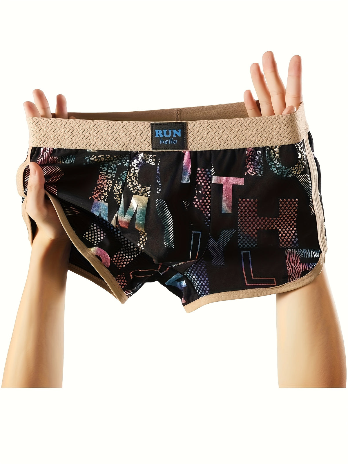Boxer grande taille coton homme — lot de 4, imprimé