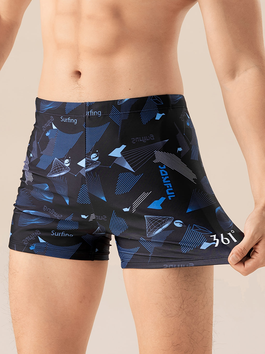 Boxer de sport séchage rapide microfibre homme, noir, noir, du S au 3XL