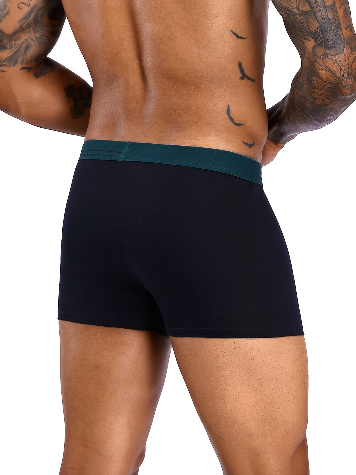 Slip de sport coton homme — lot de 10, uni, assortiment S (modèle 2)