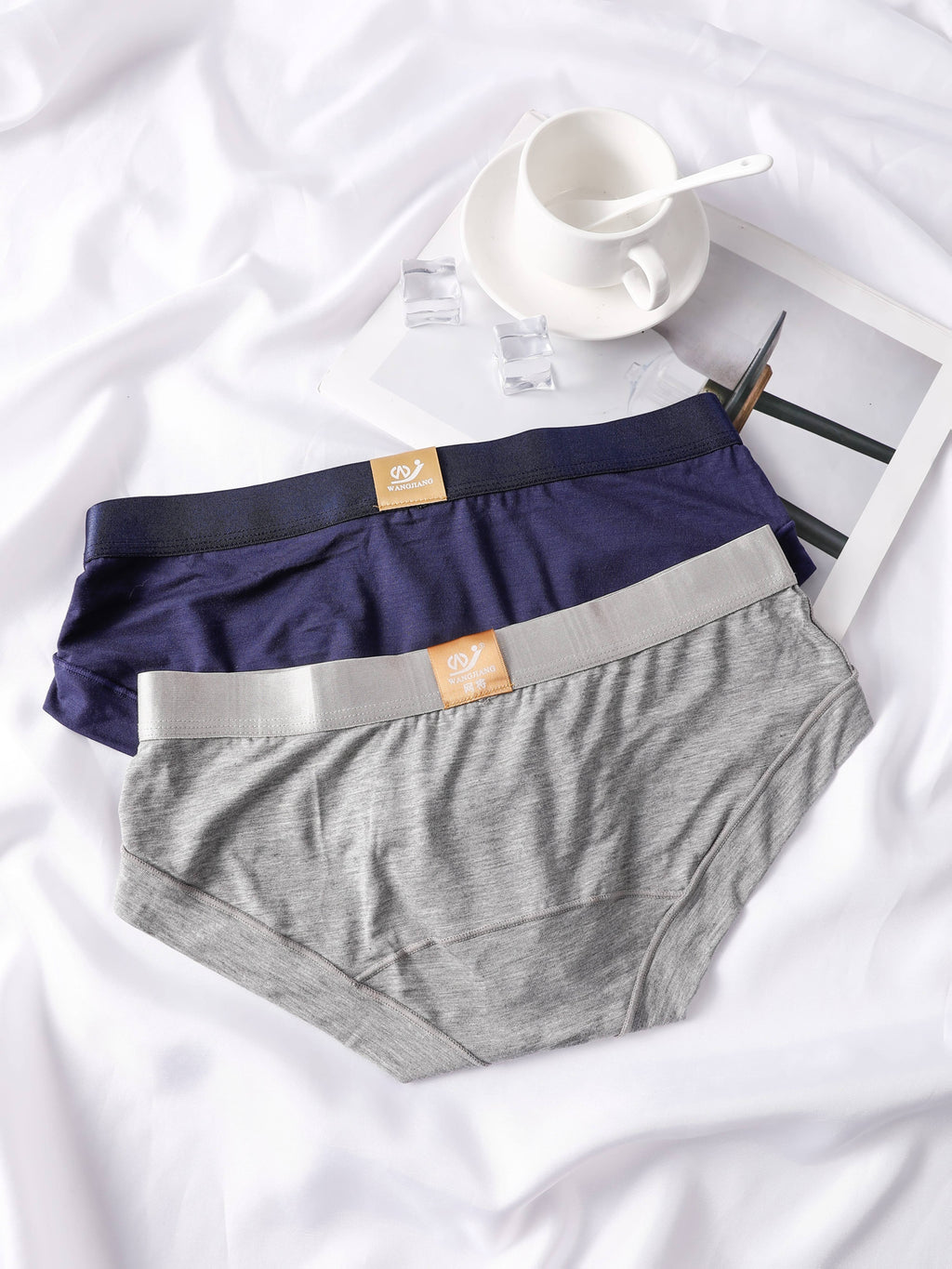 Boxer d'intérieur modal homme — lot de 2, uni