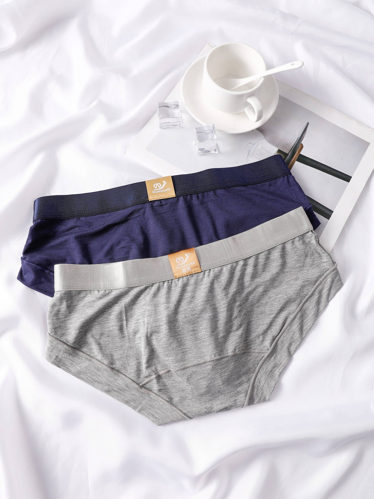 Boxer d'intérieur modal homme — lot de 2, uni