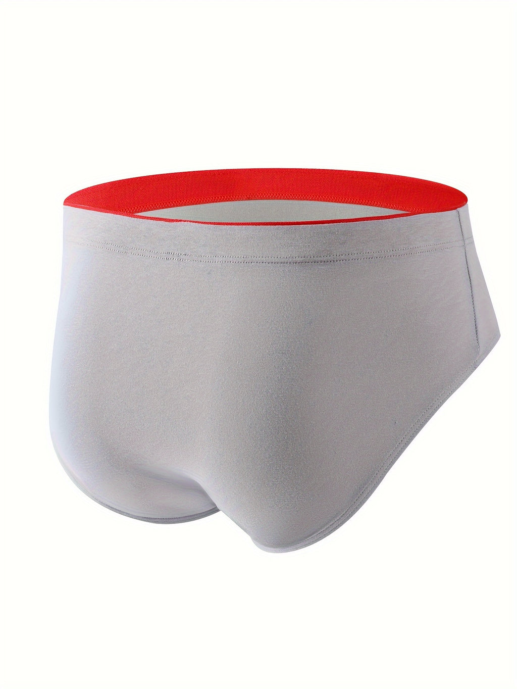 Slip large grande taille coton homme — lot de 6, uni
