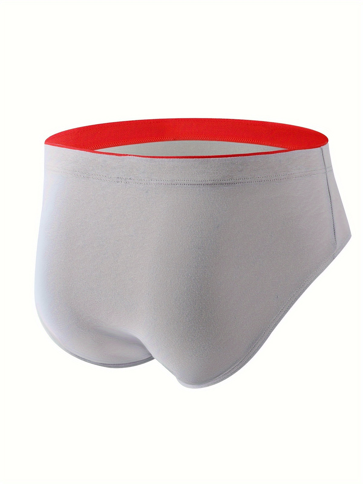Slip large grande taille coton homme — lot de 6, uni
