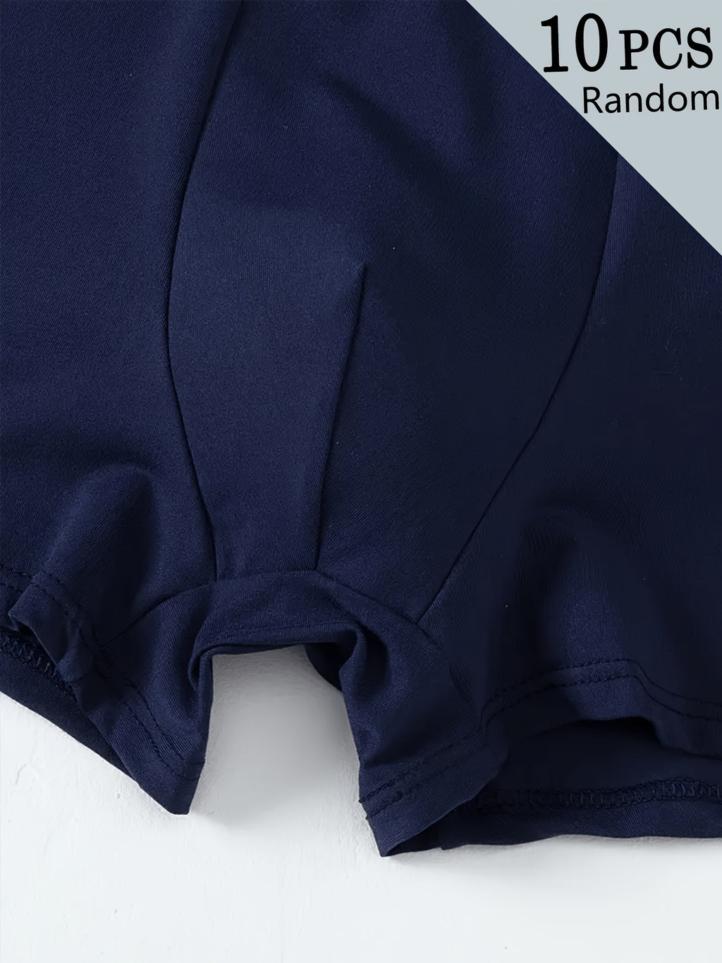 Boxer de sport respirant microfibre homme — lot de 10, variétés assorties