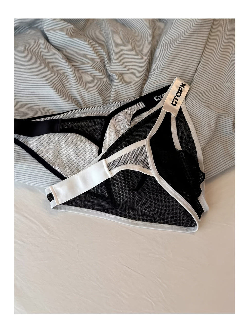 Slip taille basse extensible microfibre homme — vue 7