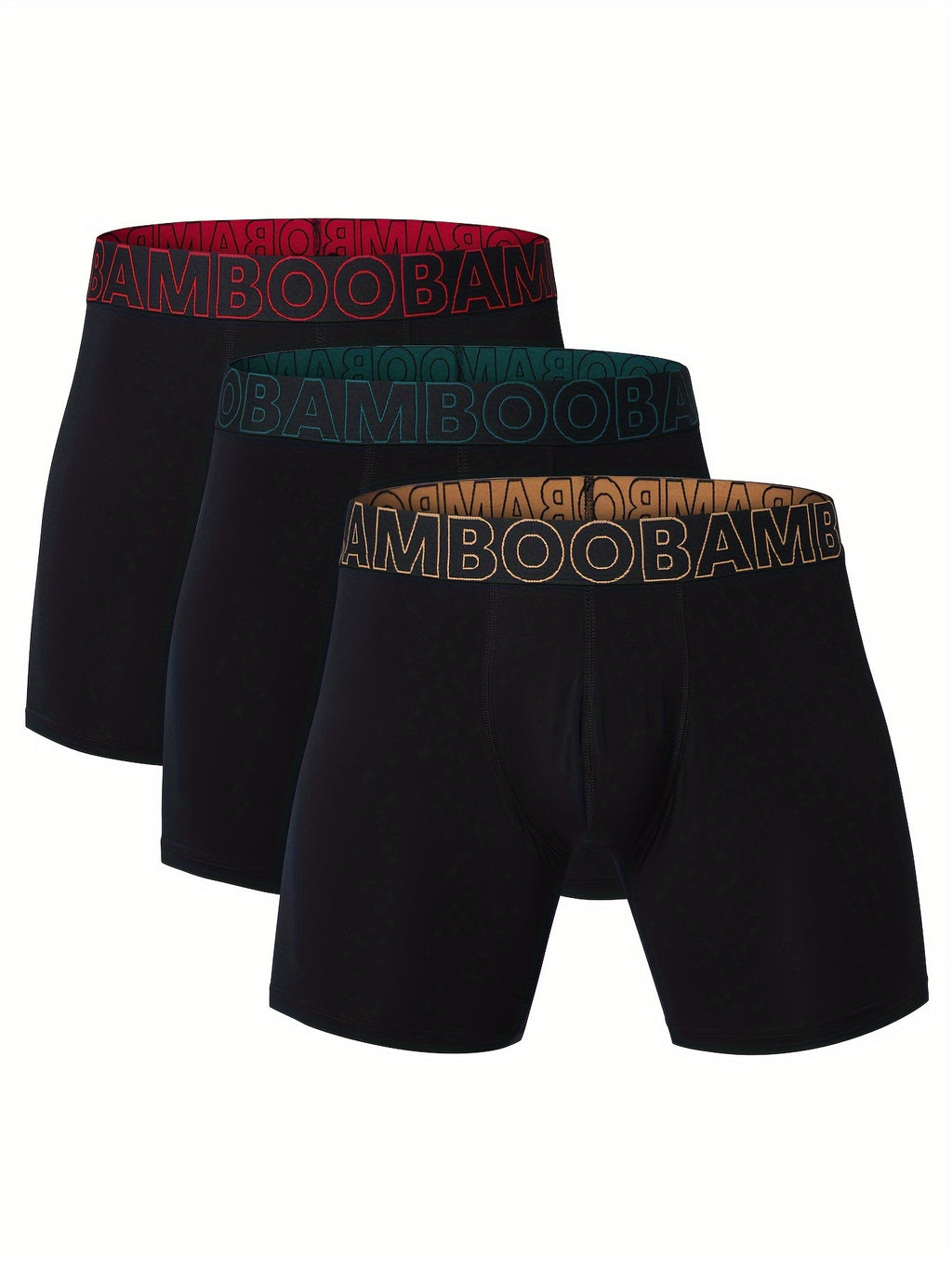 Boxer bambou homme, uni