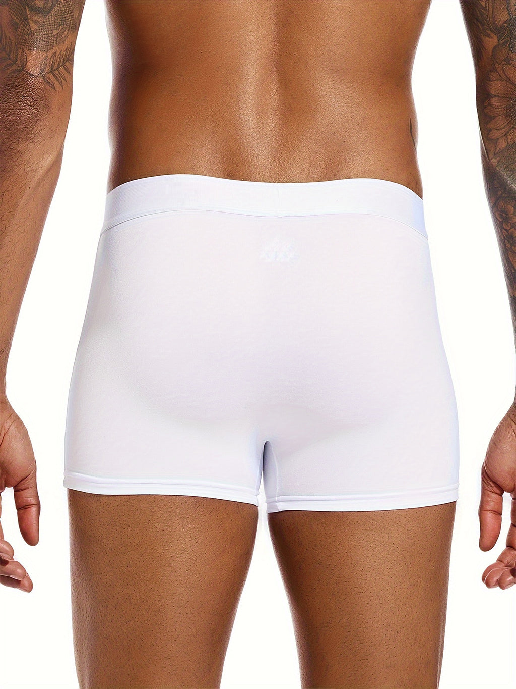Boxer respirant microfibre homme — lot de 3, uni, du S au XXL