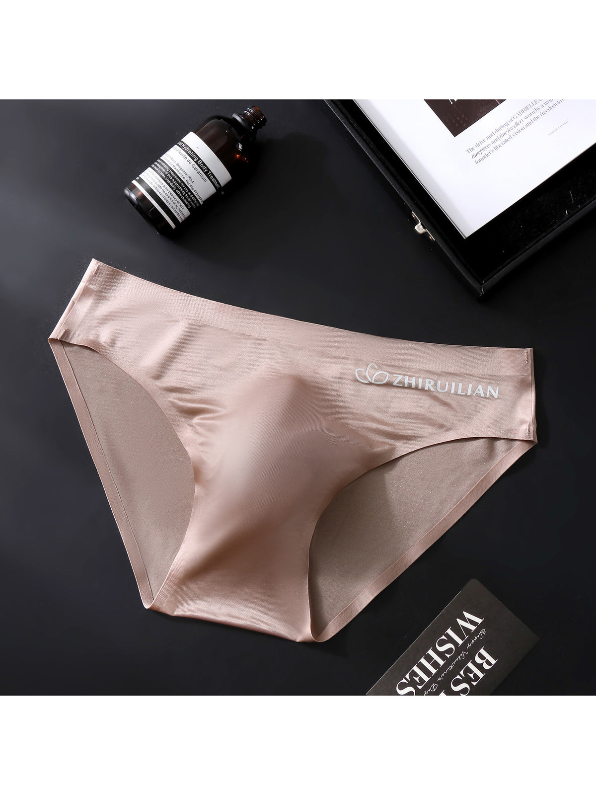Slip de sport respirant microfibre homme — lot de 4, uni, du S au XL (modèle 2)