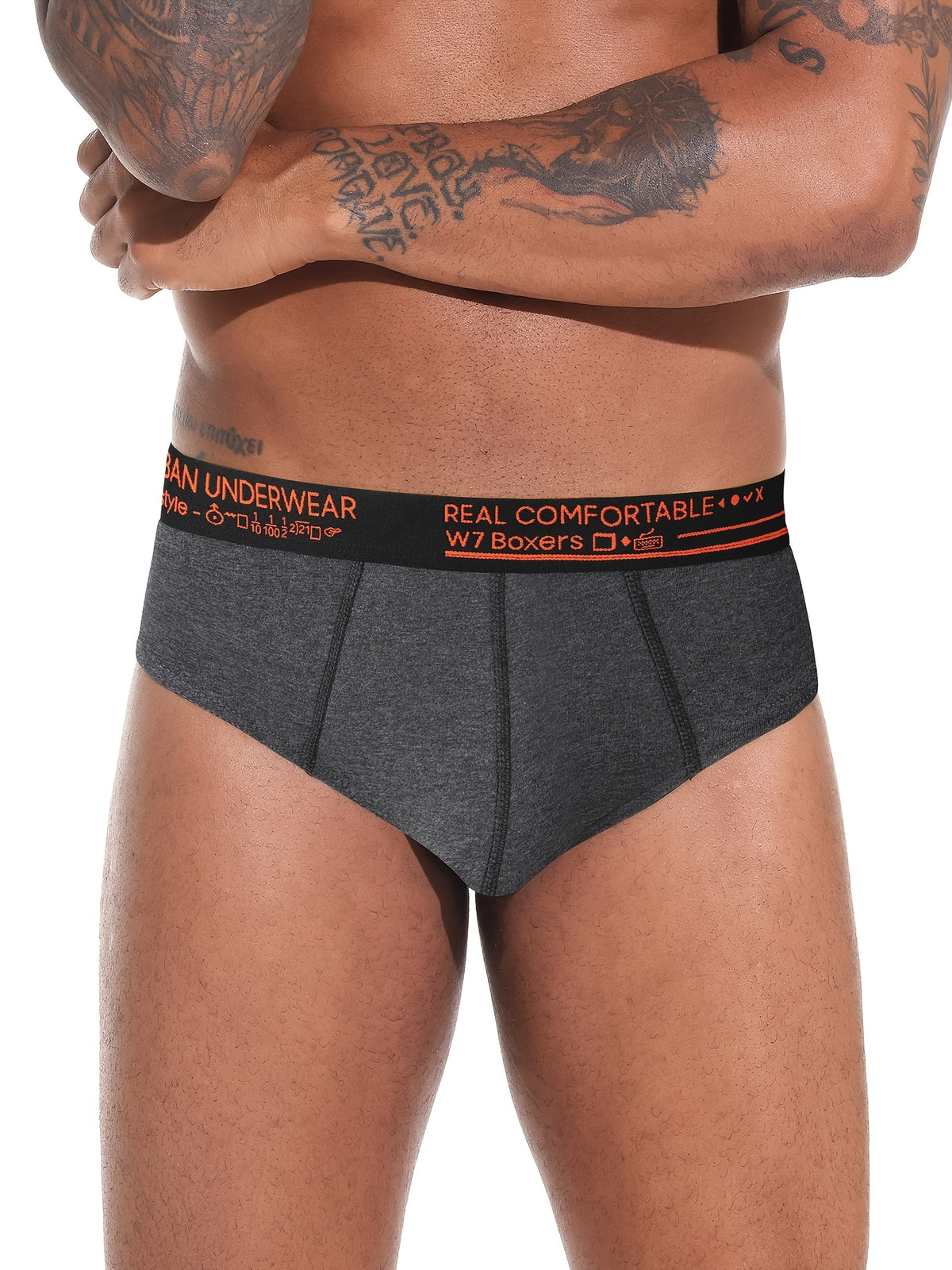 Slip coton homme — lot de 20, uni