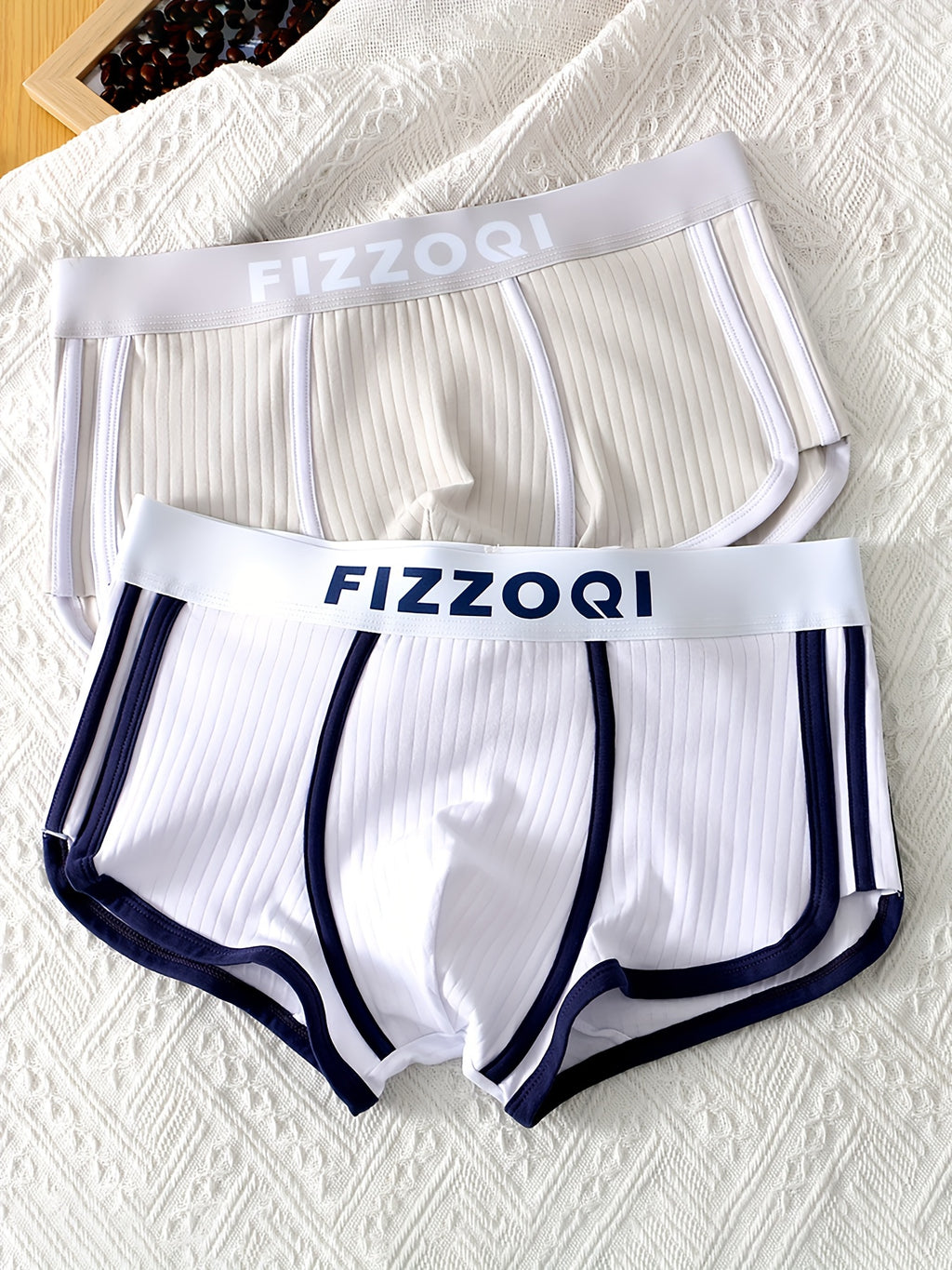 Boxer respirant coton homme — lot de 3, uni, assortiment S