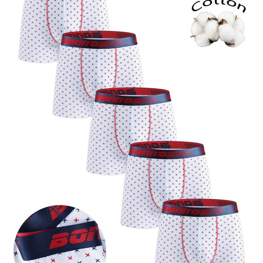 B36-5pc-Imprimé blanc