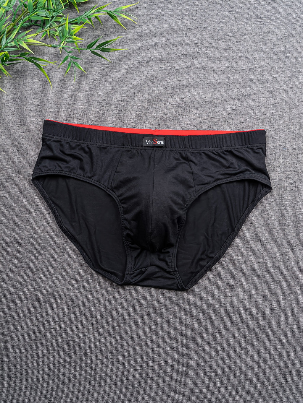 Slip respirant bambou homme — lot de 6, uni