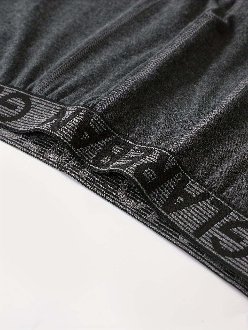 Boxer long coton homme — lot de 4, uni, assortiment S