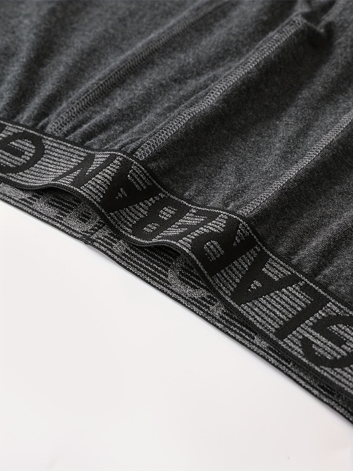 Boxer long coton homme — lot de 4, uni, assortiment S