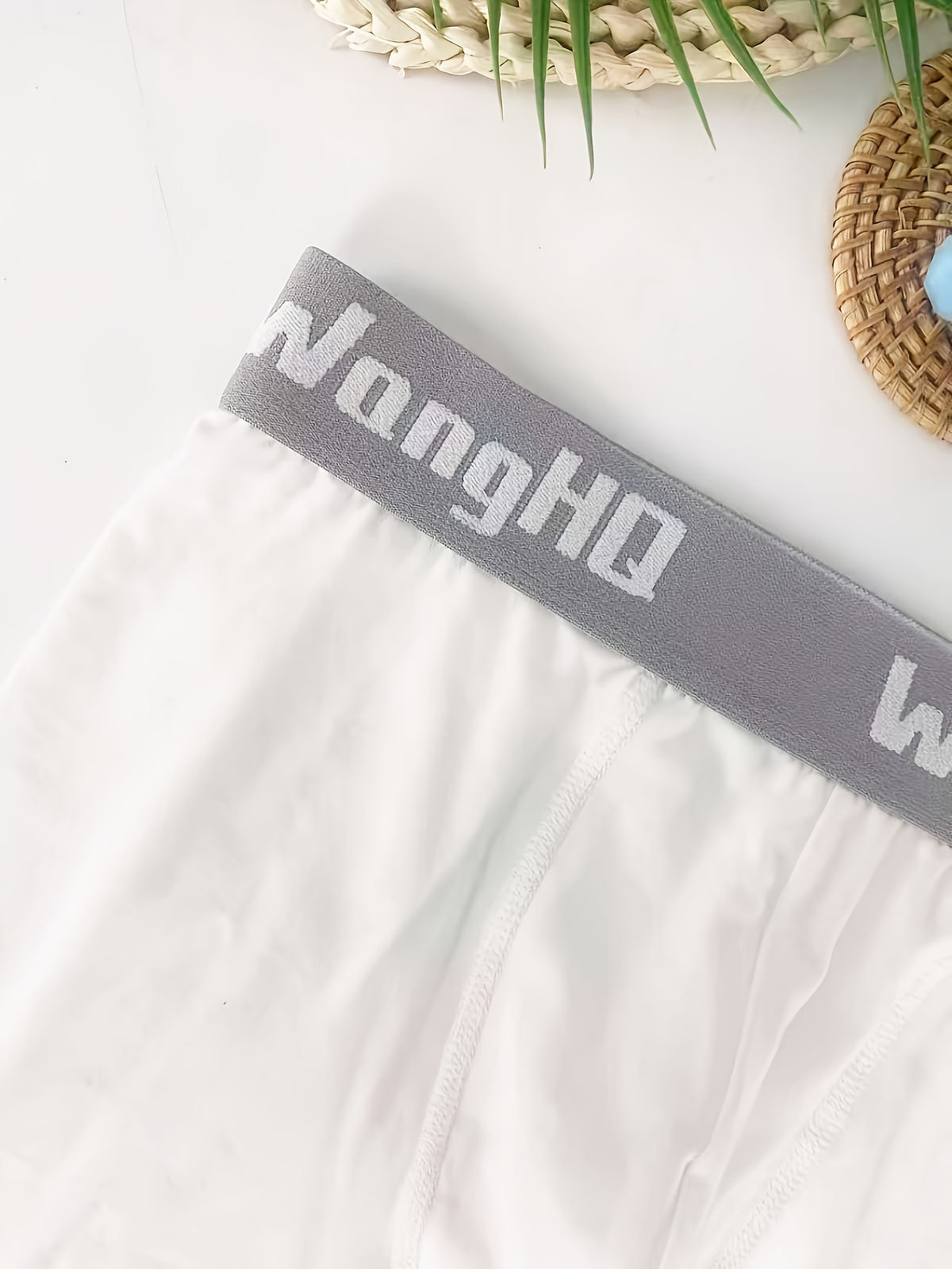 Boxer long de sport coton homme — lot de 5, uni, du M au XXL