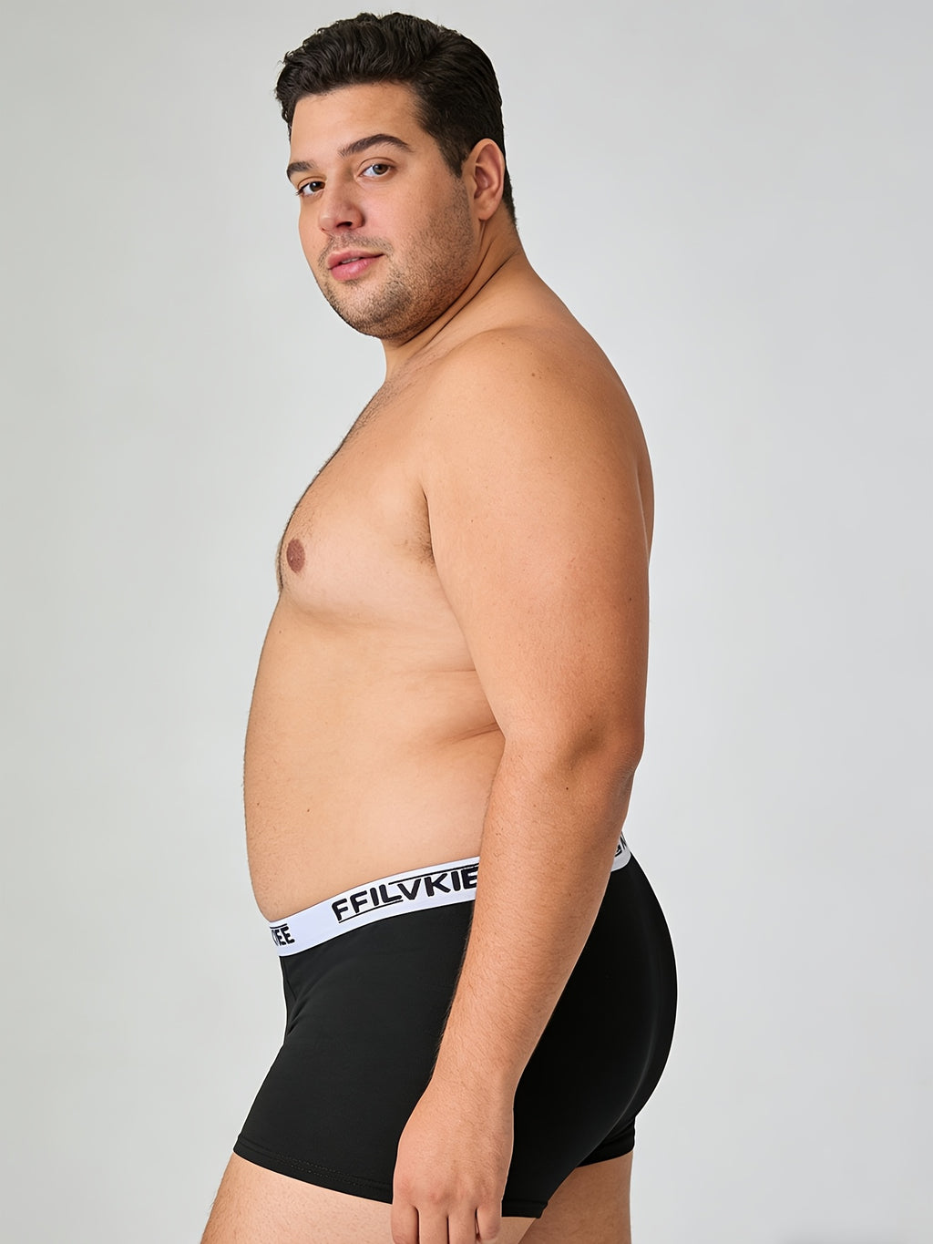 Boxer grande taille de sport microfibre homme — lot de 6, uni