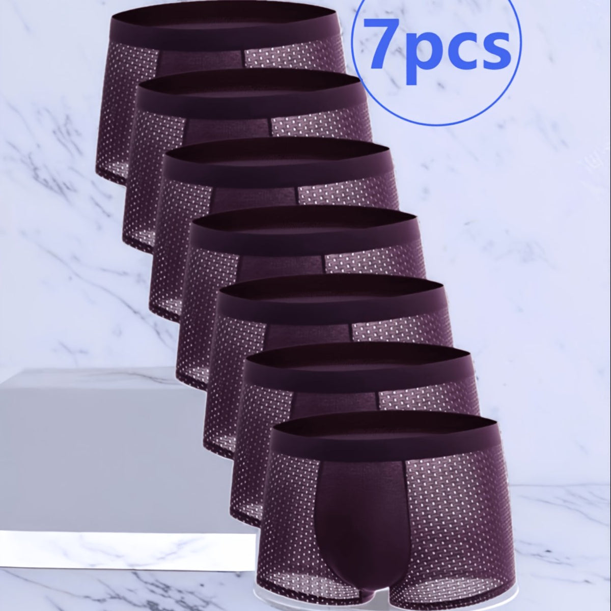 7 Pièces Rouge