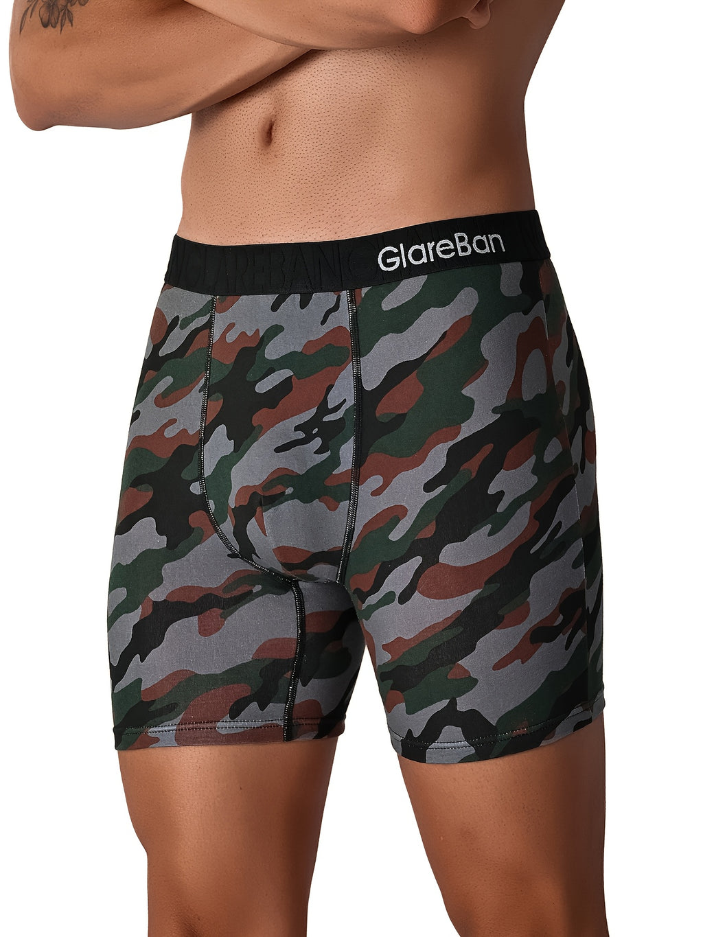 Boxer long coton homme — lot de 4