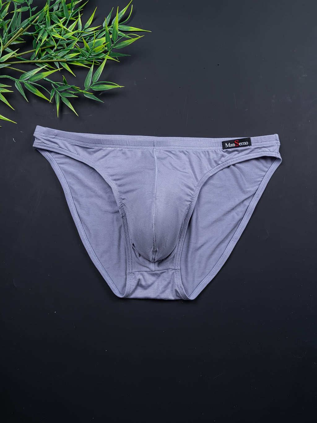 Slip respirant bambou homme — lot de 5, uni, du S au XXL