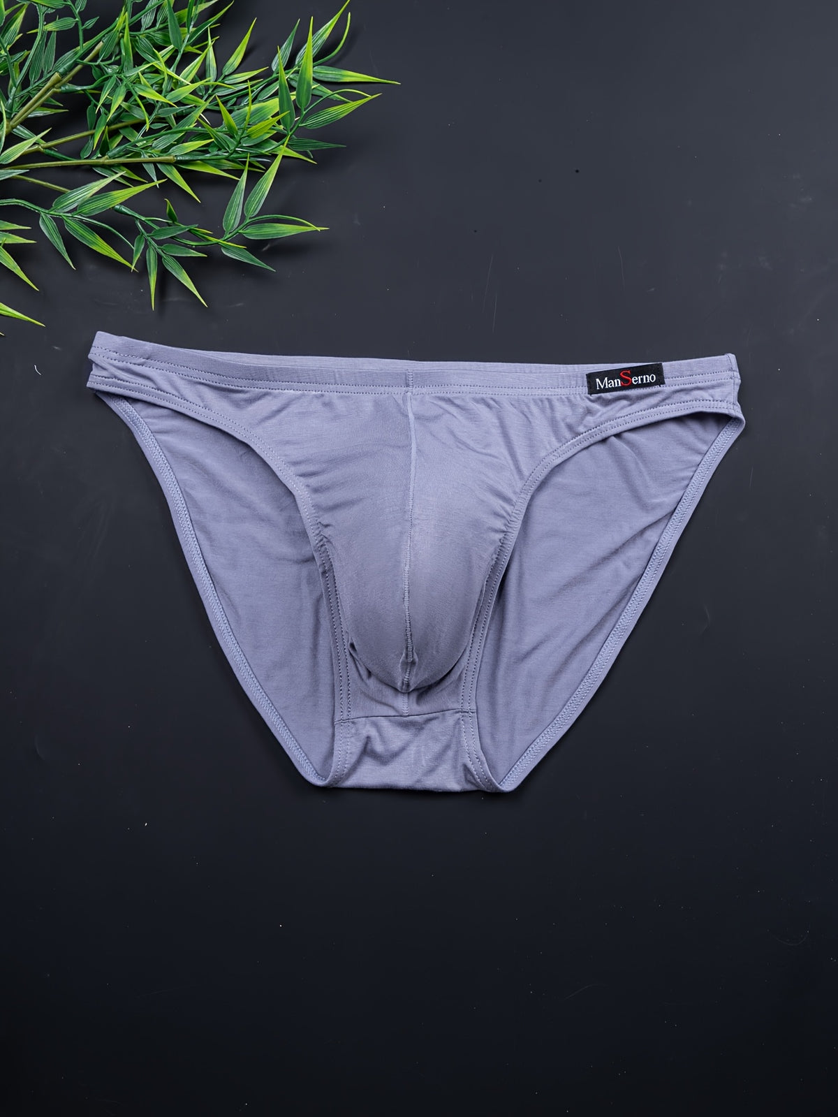 Slip respirant bambou homme — lot de 5, uni, du S au XXL