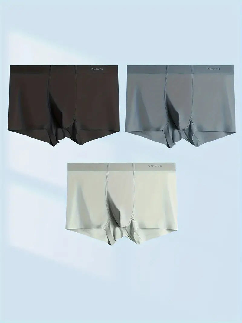 Boxer sans couture homme — lot de 3