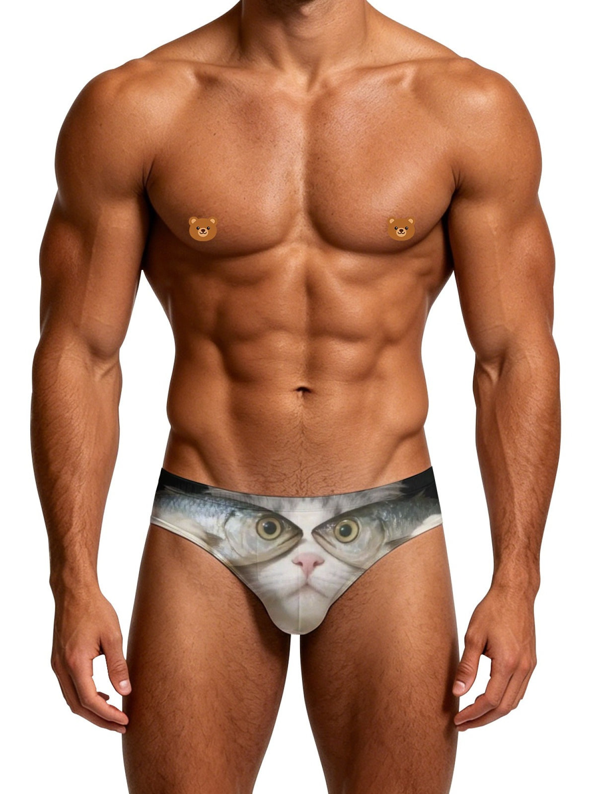 Boxer moulant microfibre homme, imprimé — vue 4