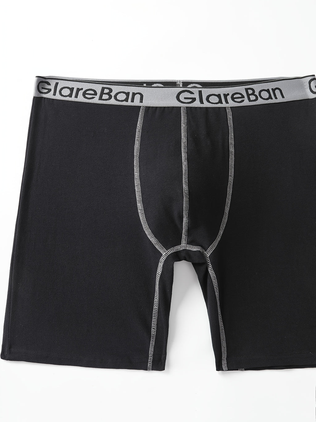 Boxer long coton homme — lot de 10, uni