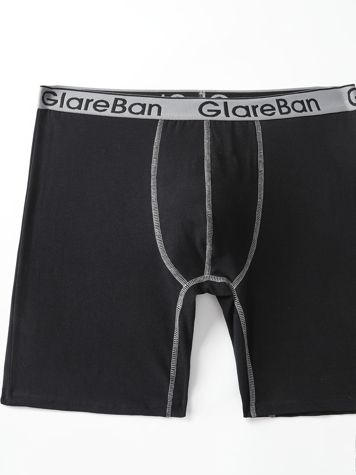 Boxer long coton homme — lot de 10, uni