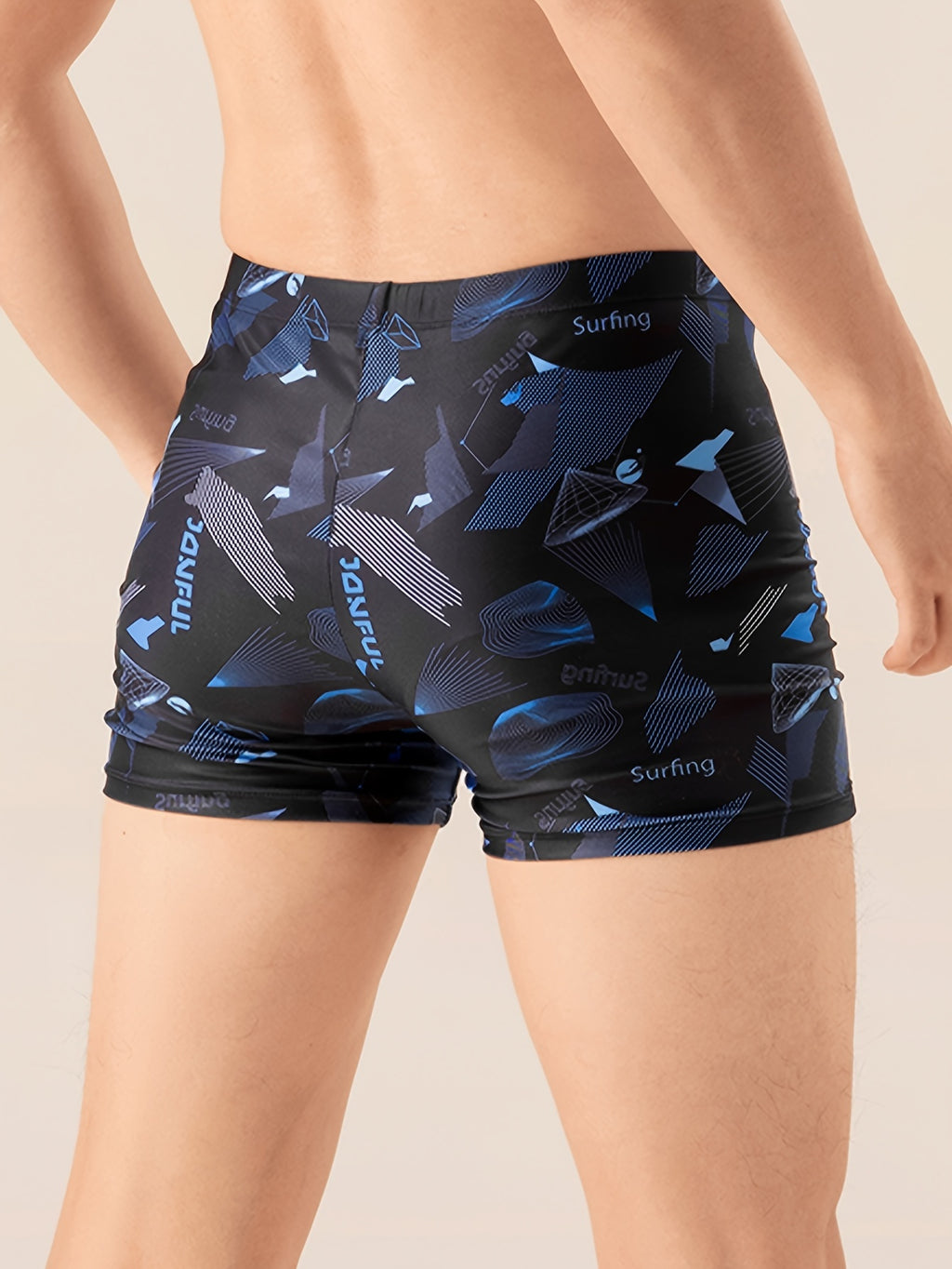 Boxer de sport séchage rapide microfibre homme, noir, noir, du S au 3XL
