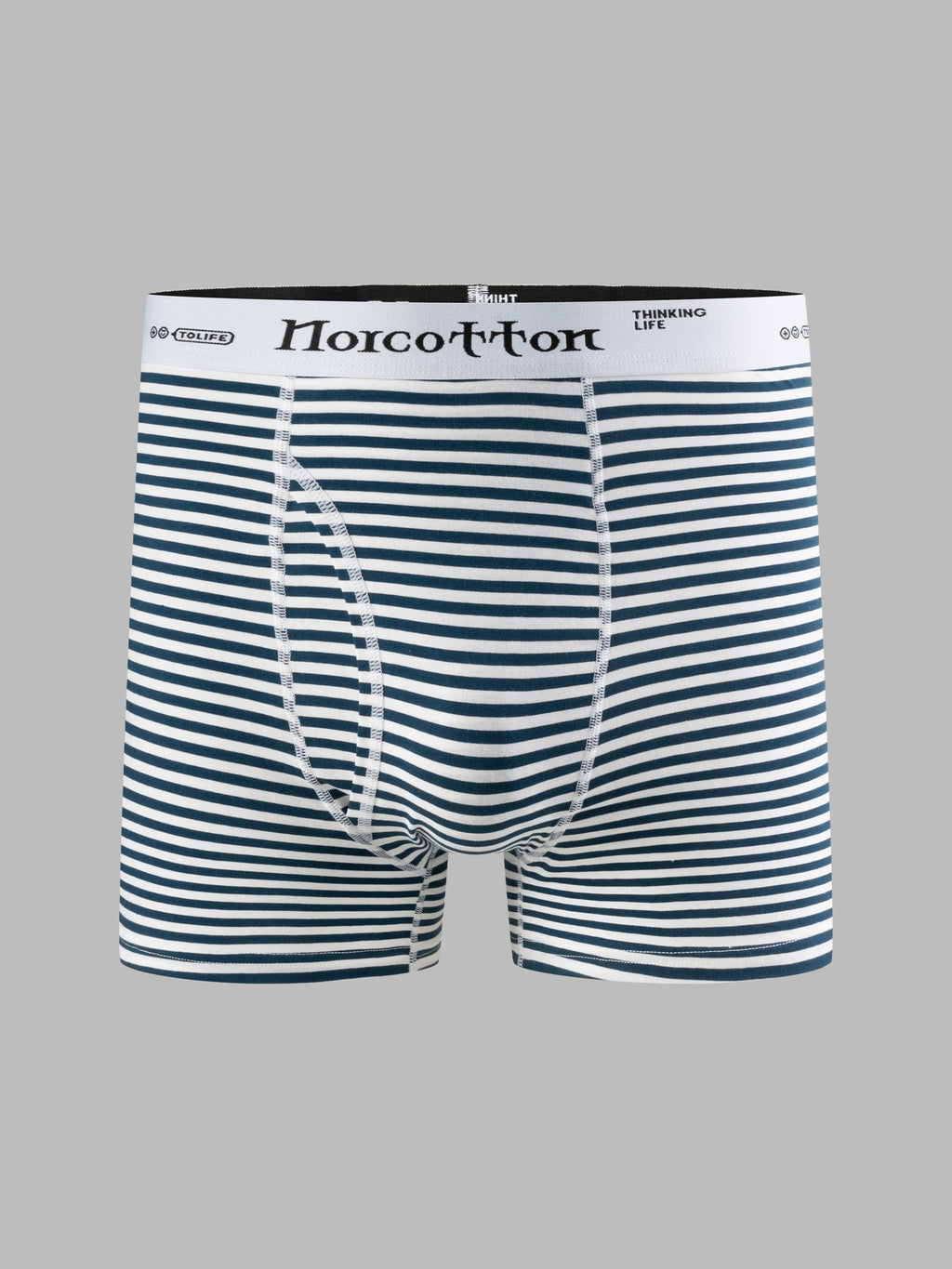 Slip taille haute respirant coton homme — lot de 4