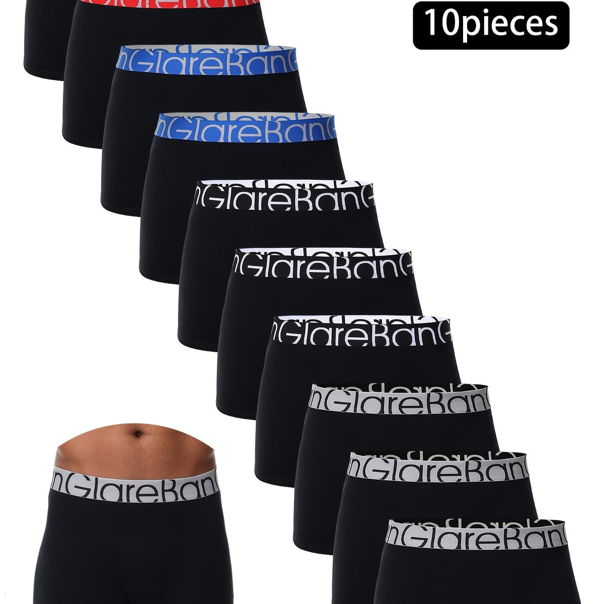 10 Pièces - Couleurs Assorties 2