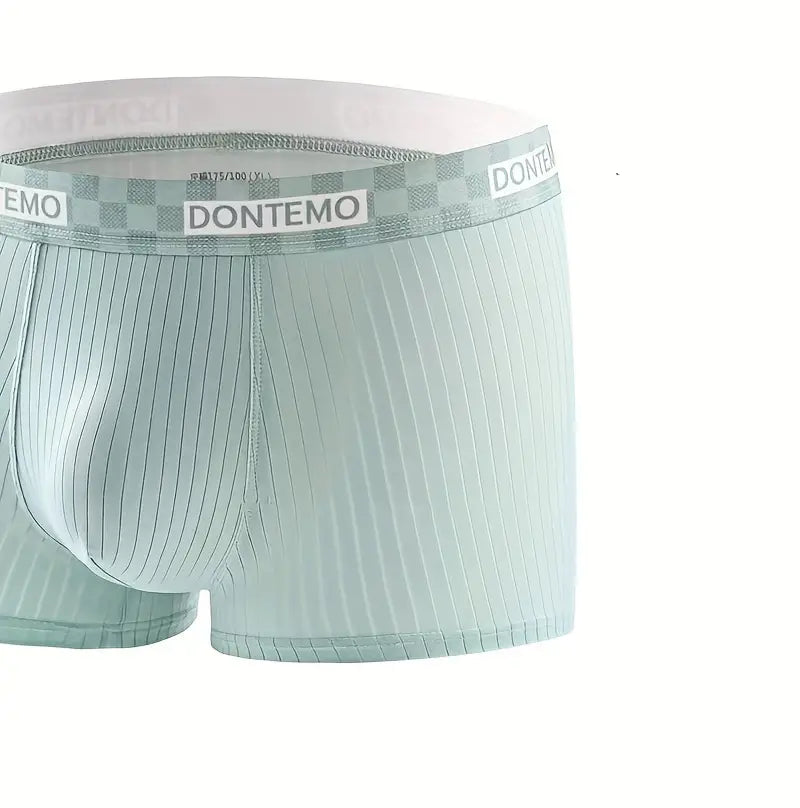 Boxer respirant sans couture homme — lot de 4, maille technique