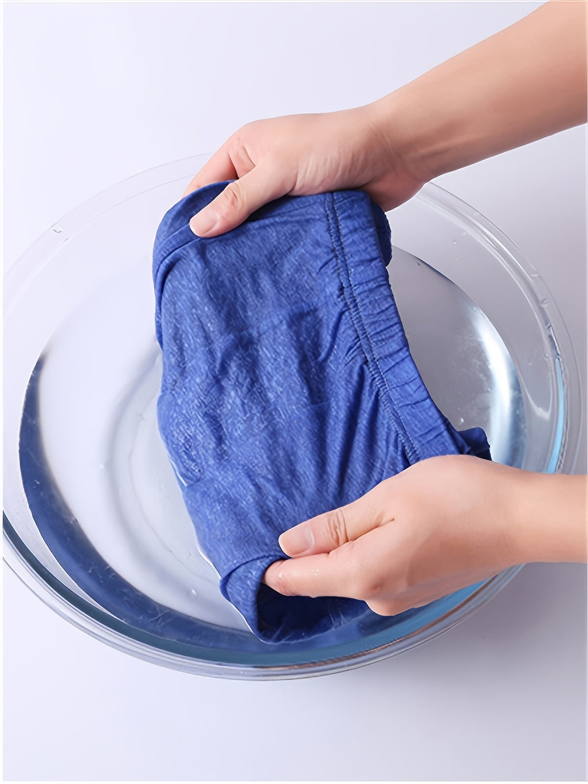 Boxer grande taille respirant coton homme — lot de 7, uni